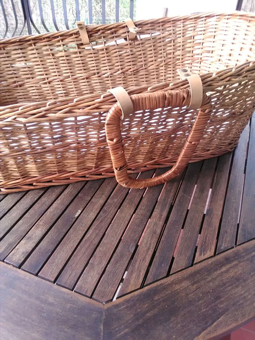 Couffin Panier osier Décoration
