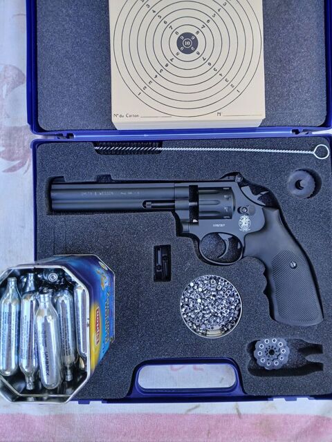 Révolver à air comprimé Umarex Smith Wesson 586 6  Biozat (03)