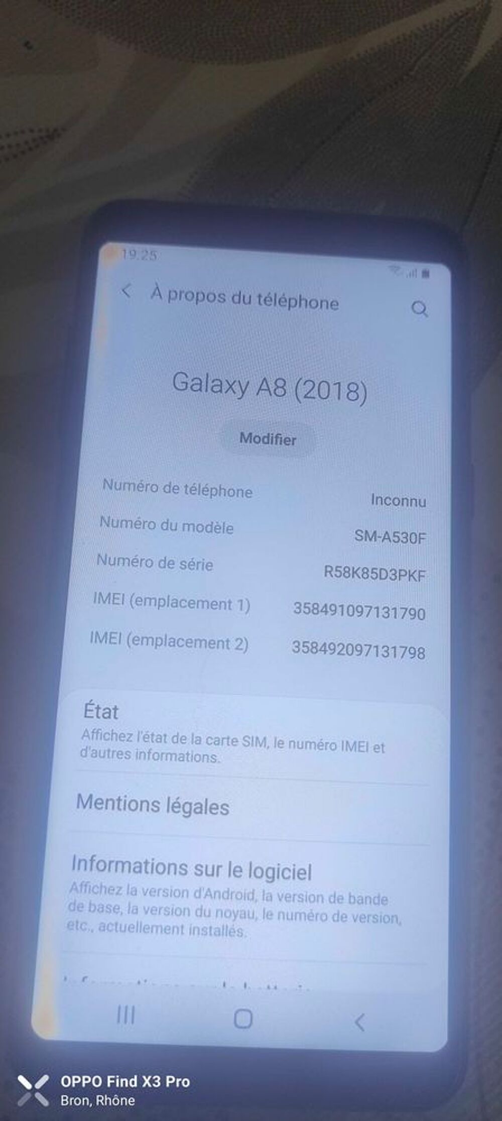 Samsung Galaxy A8 Téléphones et tablettes