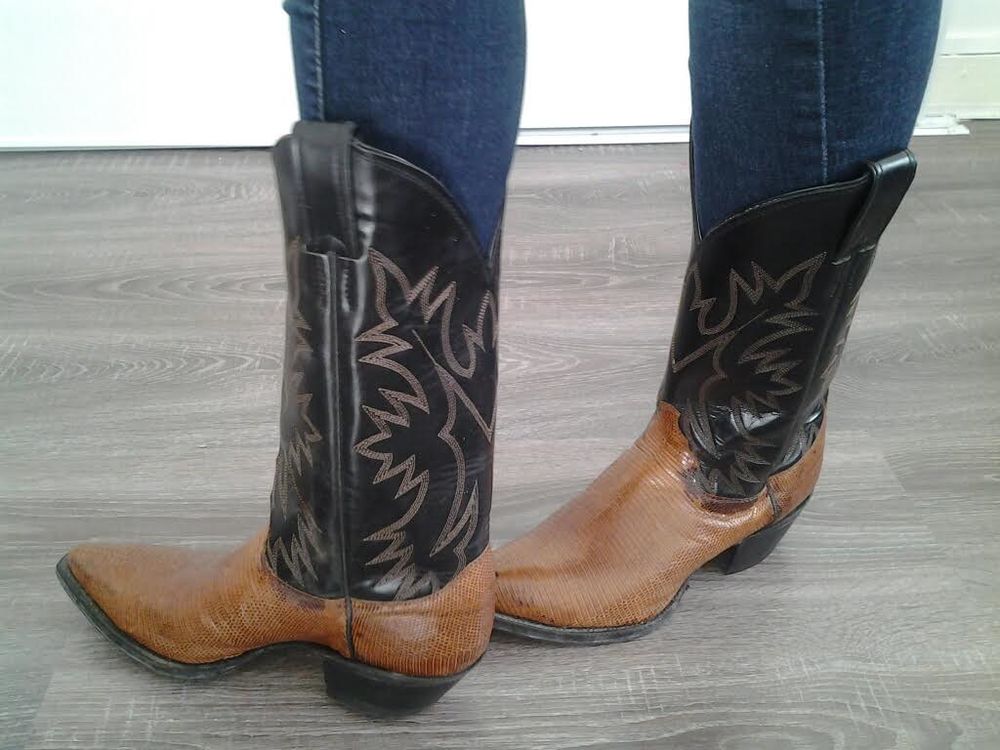 3 paires Botte Santiag Justin Chaussures