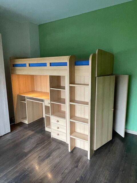 Lit combin - bureau - armoire 190 vry (91)