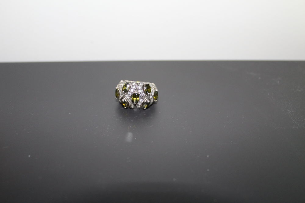 Bague argent 925 /oxydes de zirconium Bijoux et montres