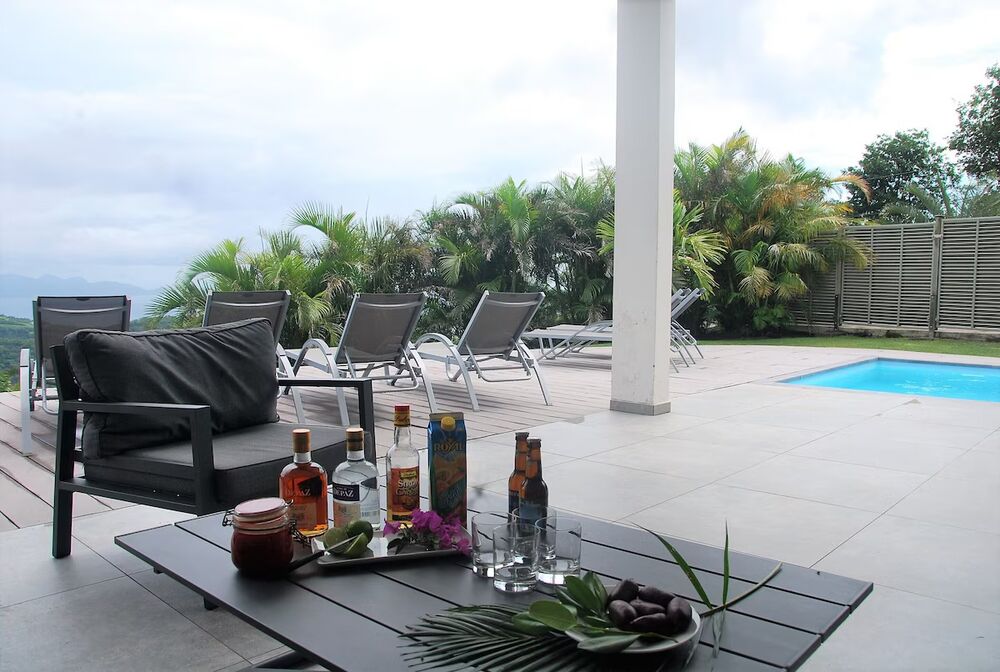   Villa Moïna - Vue exceptionnelle mer et montagne DOM-TOM, Martinique (97200)