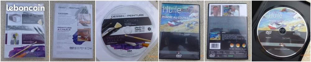 Dvd peinture Q: 8 DVD et blu-ray