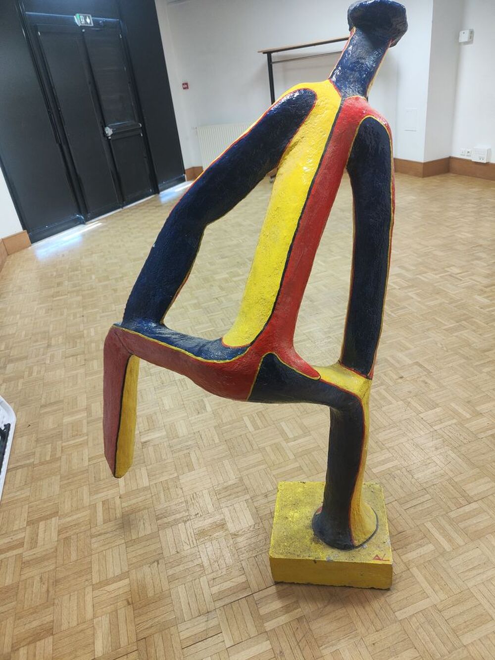 Sculptures "danseurs de capoeira en musique" 