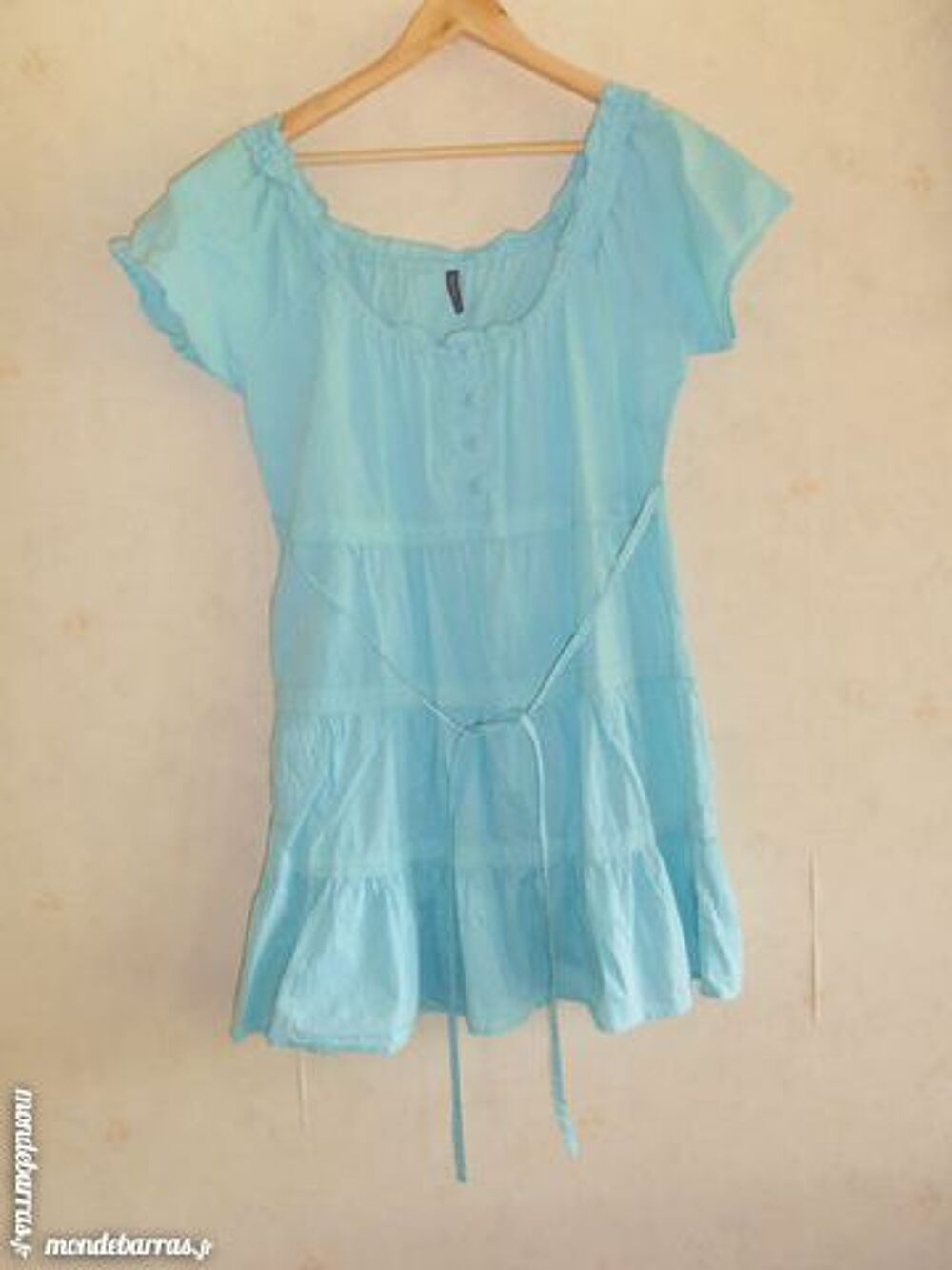Tunique volant&eacute;e lagon (41) Vêtements