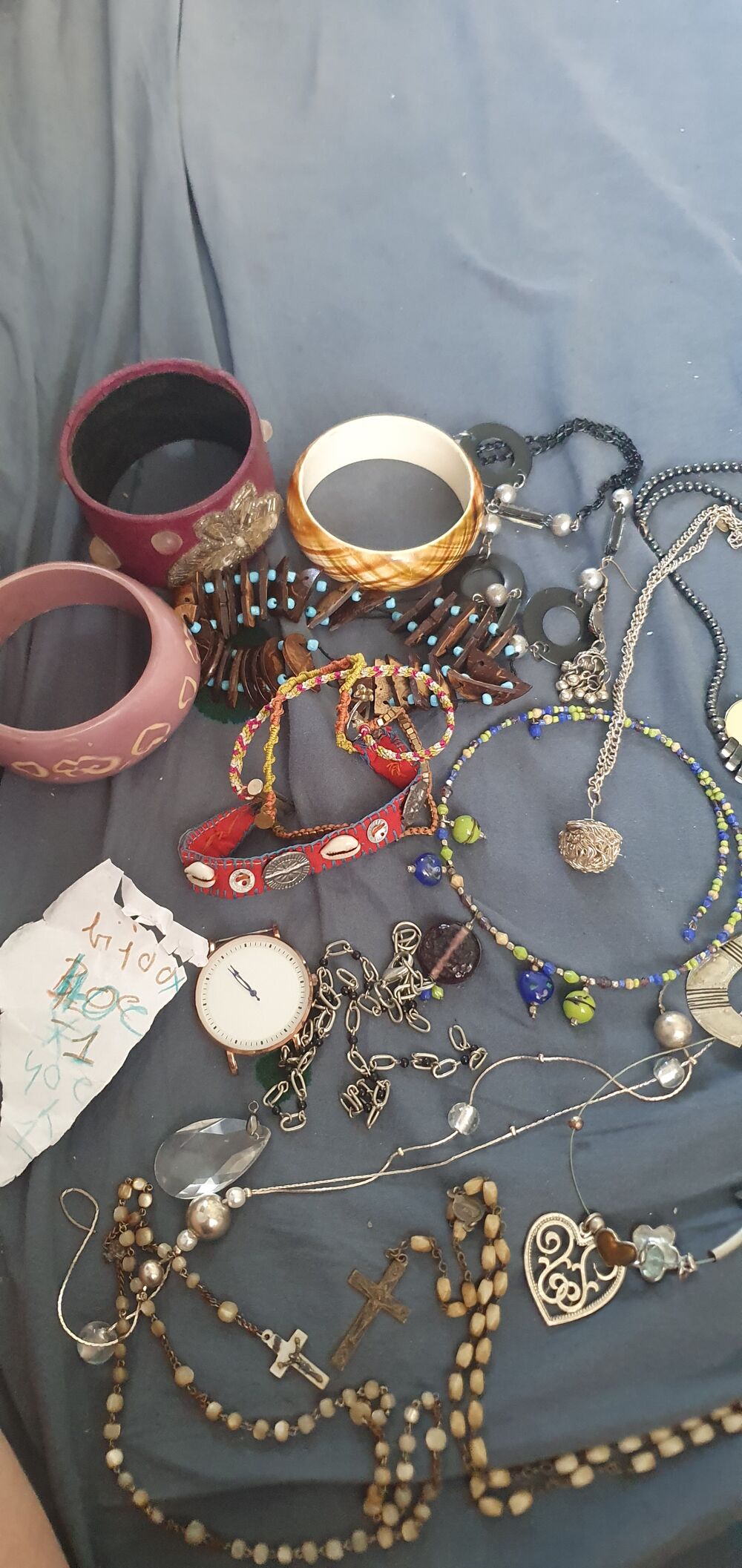 Je suis Audrey je mes bijoux collier bracelet bague Bijoux et montres