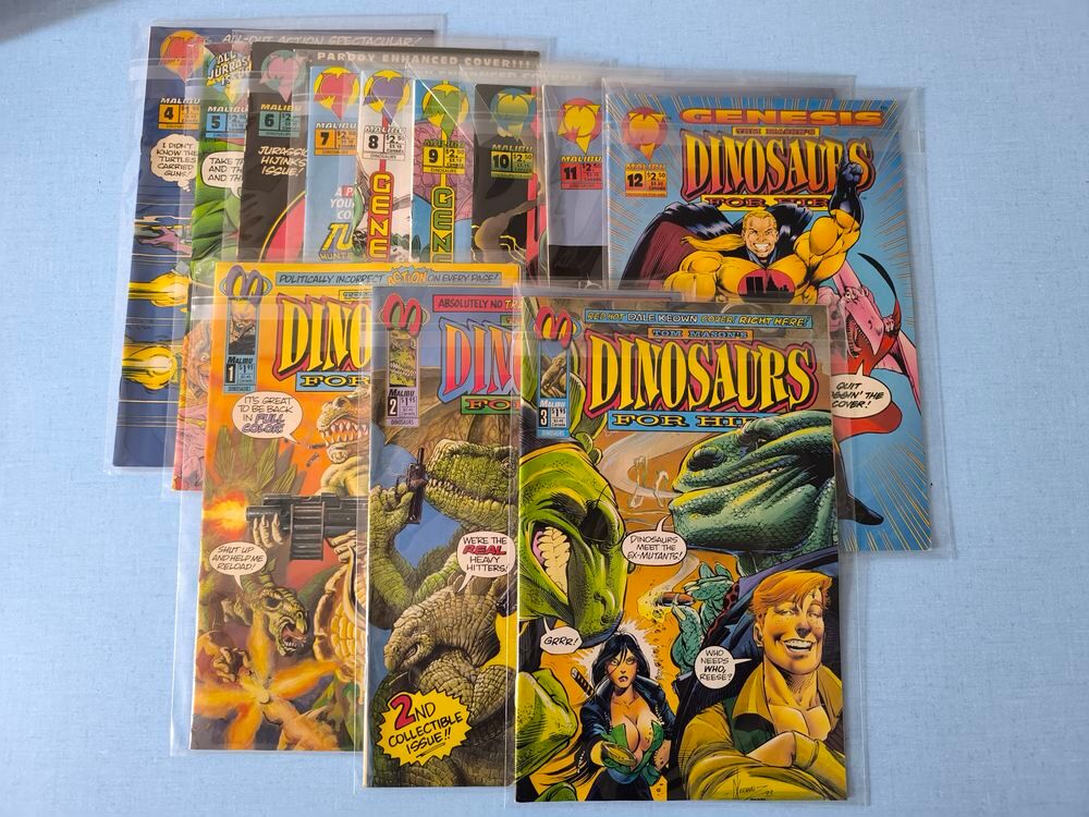 Lot 12 comics Dinosaurs for hire 1-12 Livres et BD