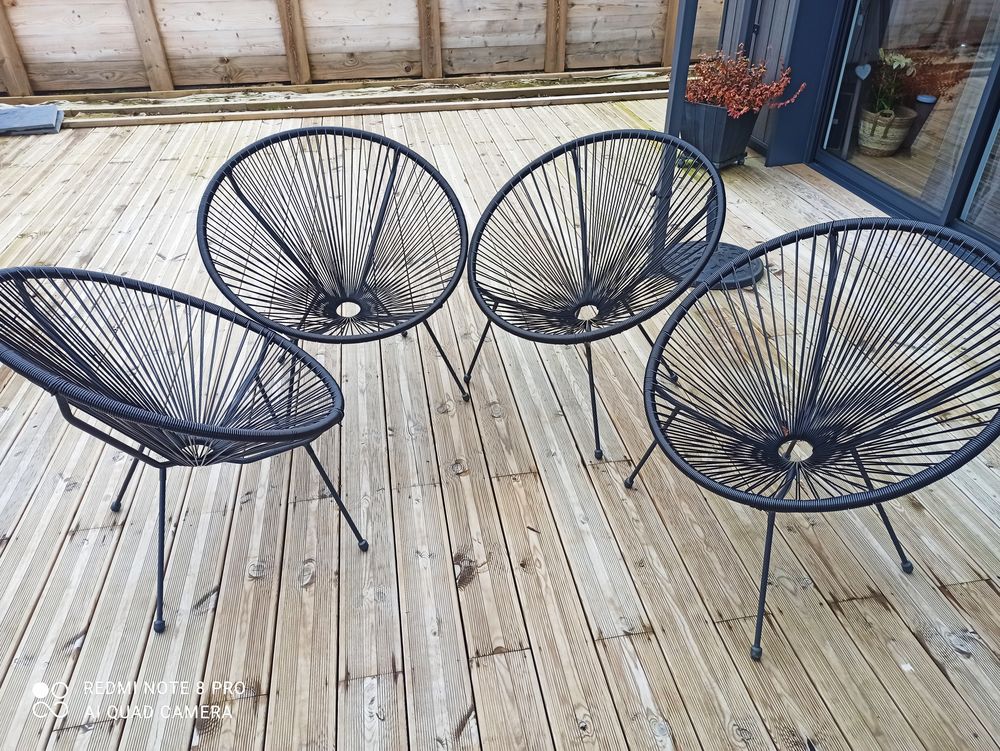 4 FAUTEUILS JARDIN Jardin
