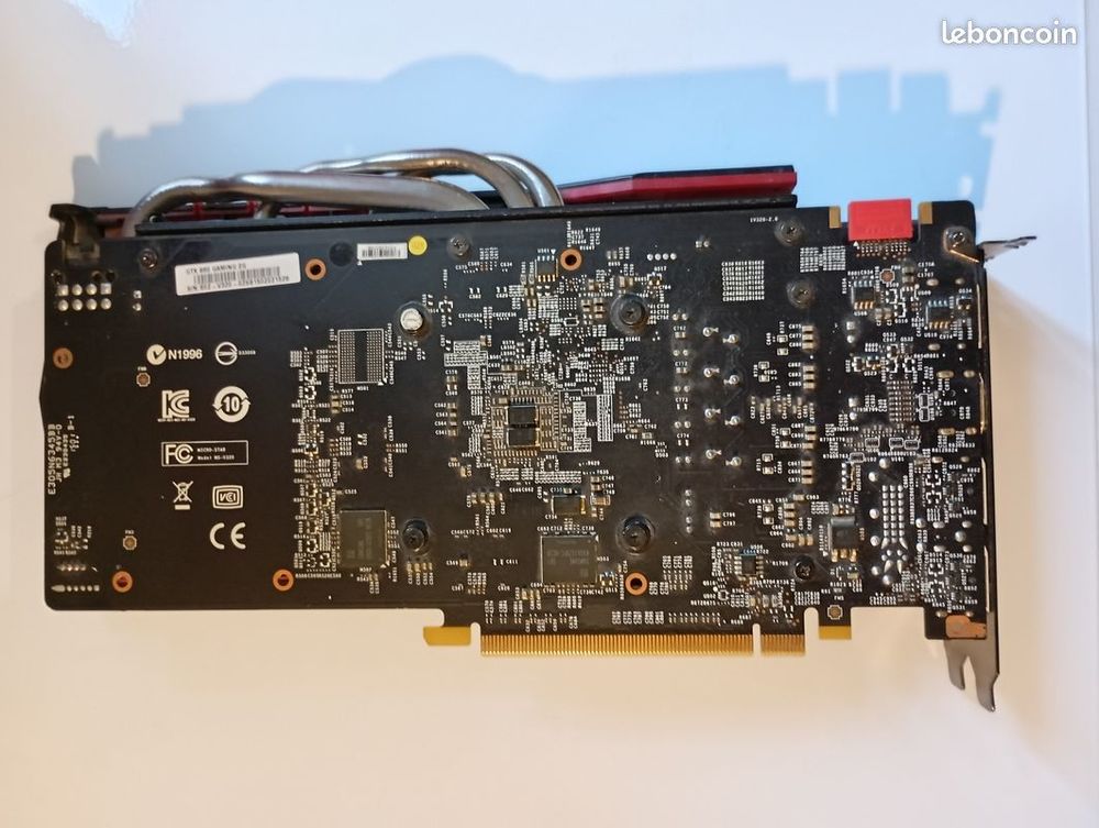 Carte graphique MSI GeForce GTX960 gaming 2G
Matériel informatique