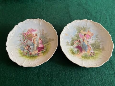 2 assiettes murales 30 Le Plessis-P�t� (91)