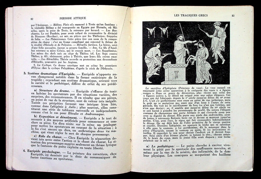 HISTOIRE SOMMAIRE ILLUSTREE DE LA LITTERATURE GRECQUE, Petim Livres et BD
