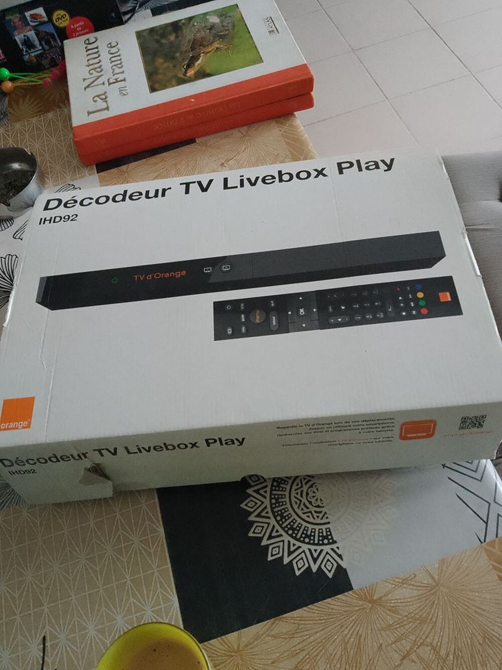 D&eacute;codeur orange avec modem Téléphones et tablettes