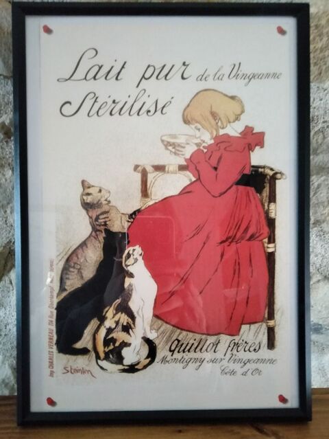 Affiche lait Quillot frères. 10 Vierzon (18)