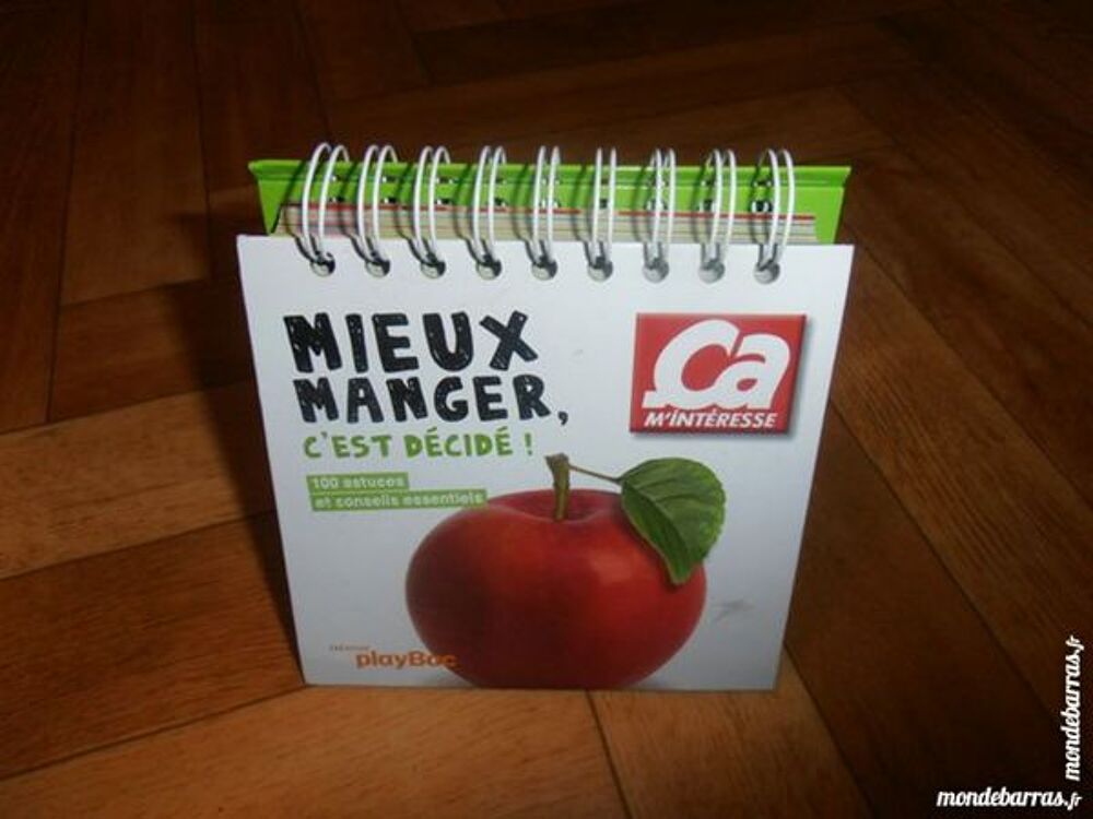 Chevalet "Mieux manger, c'est d&eacute;cid&eacute;" (2) Livres et BD