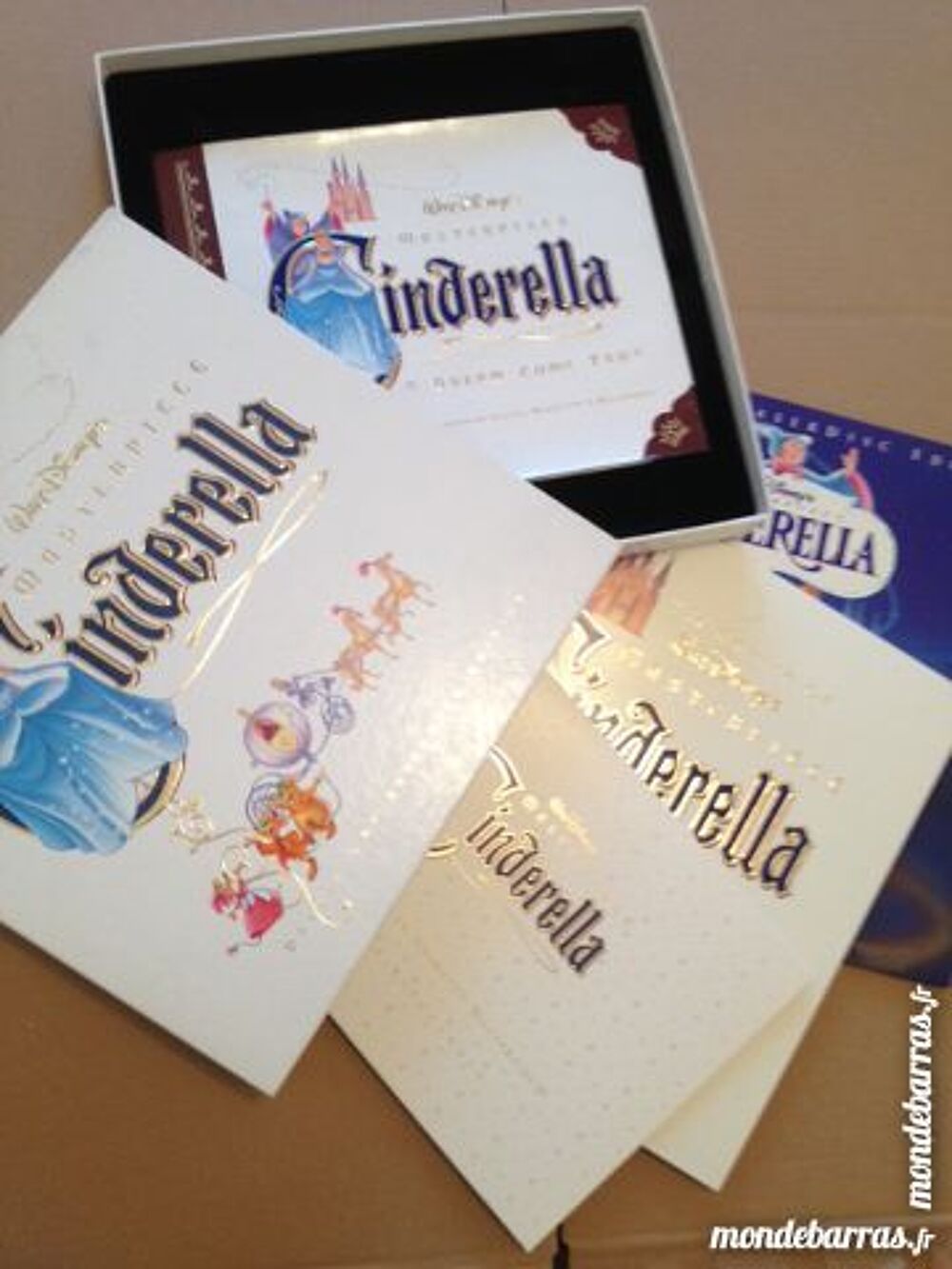 Laserdisc collector CENDRILLON DVD et blu-ray