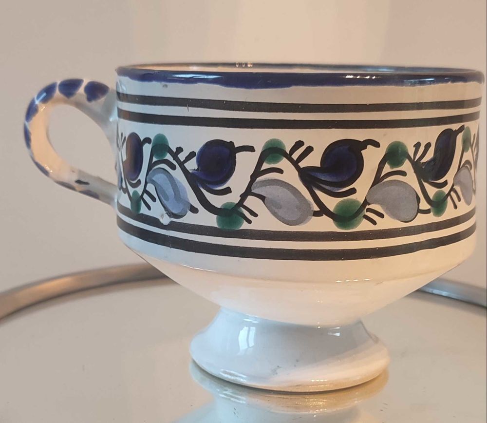 Paire de Grandes tasses de 500 ml en C&eacute;ramique du Maghreb 