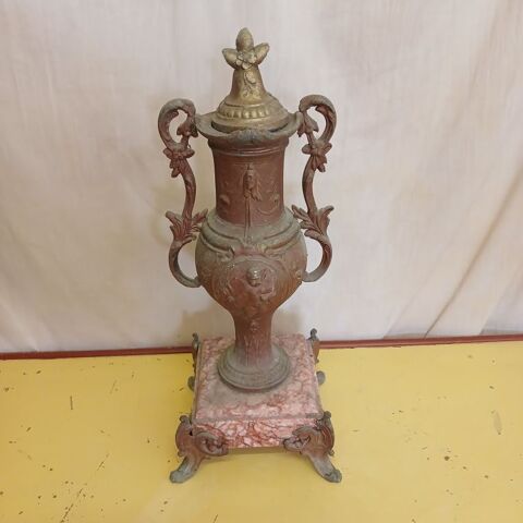 vase ancien Napoléon III en régule & marbre 100 Vendeuvre-du-Poitou (86)