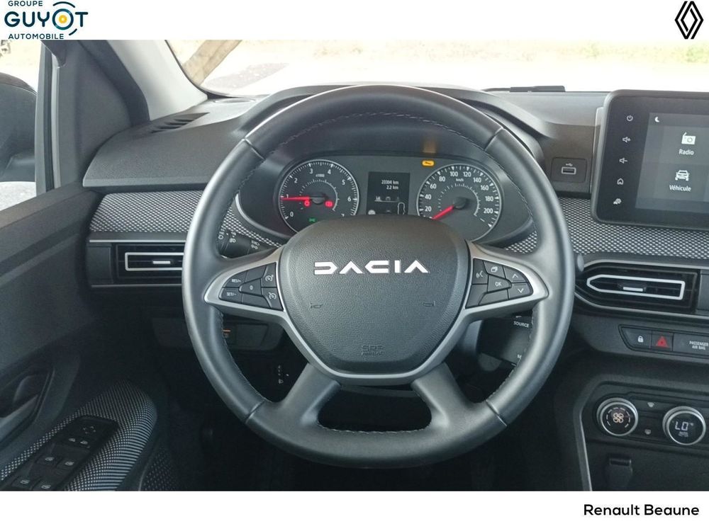 Sandero TCe 90 GSR2 Journey 2025 occasion 21200 Beaune