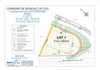  Terrain à vendre 993 m²