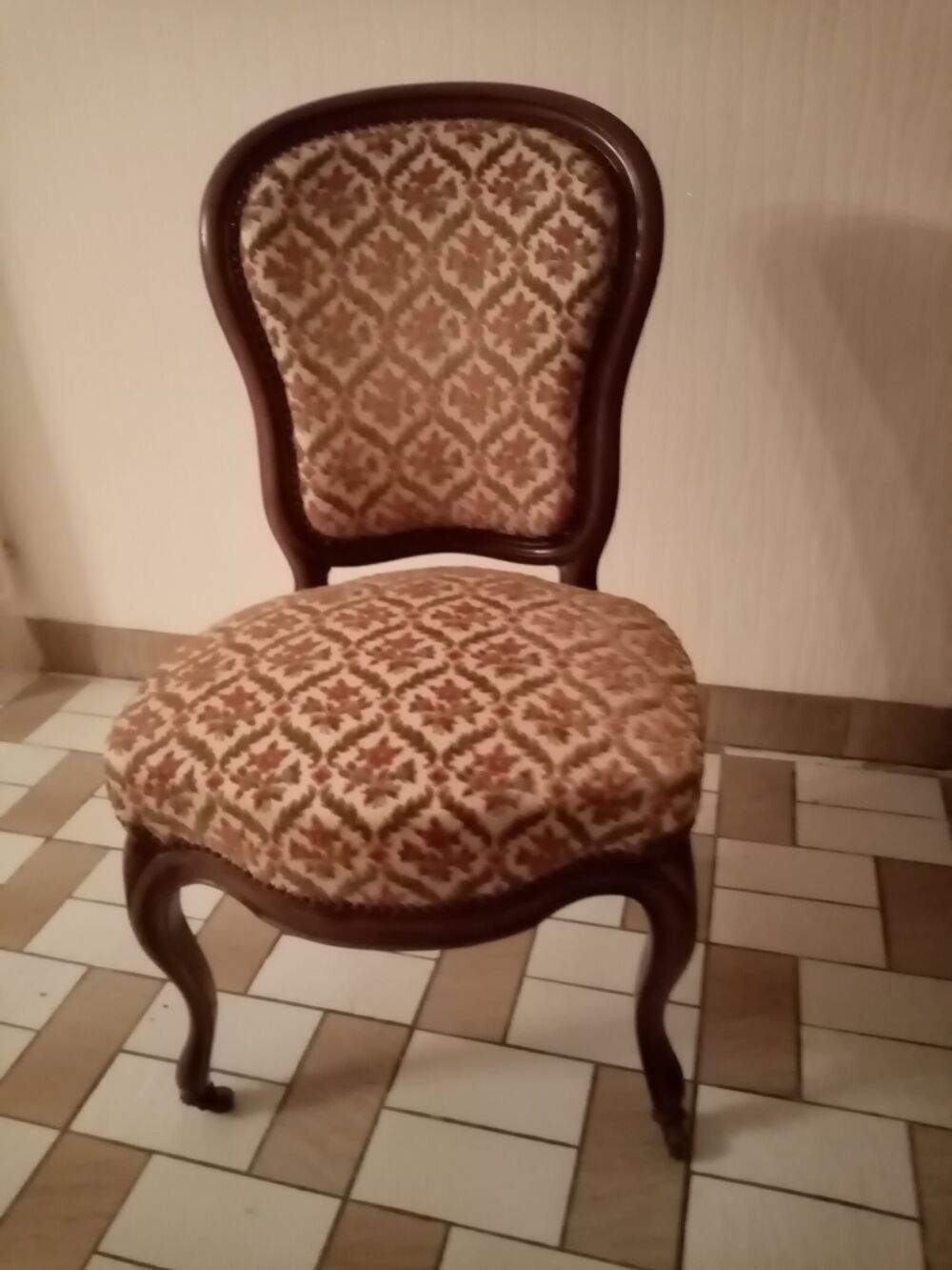 Si&egrave;ge assise et dossier tissu Meubles