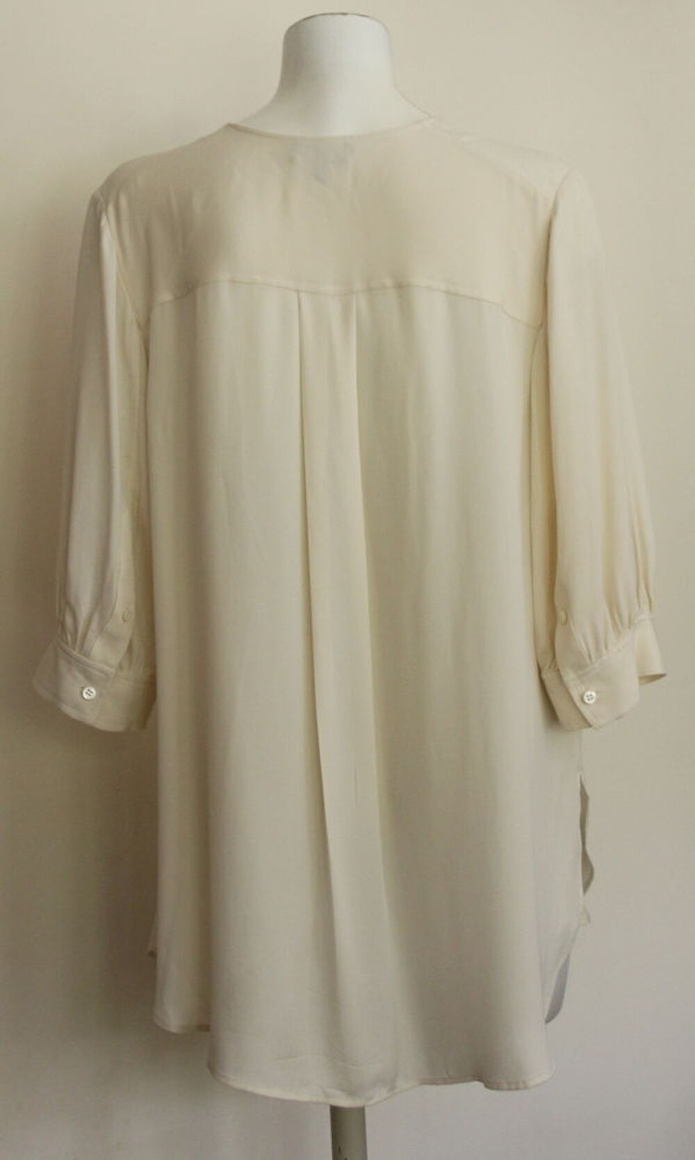 Top soie cr&egrave;me THEORY T.L Vêtements