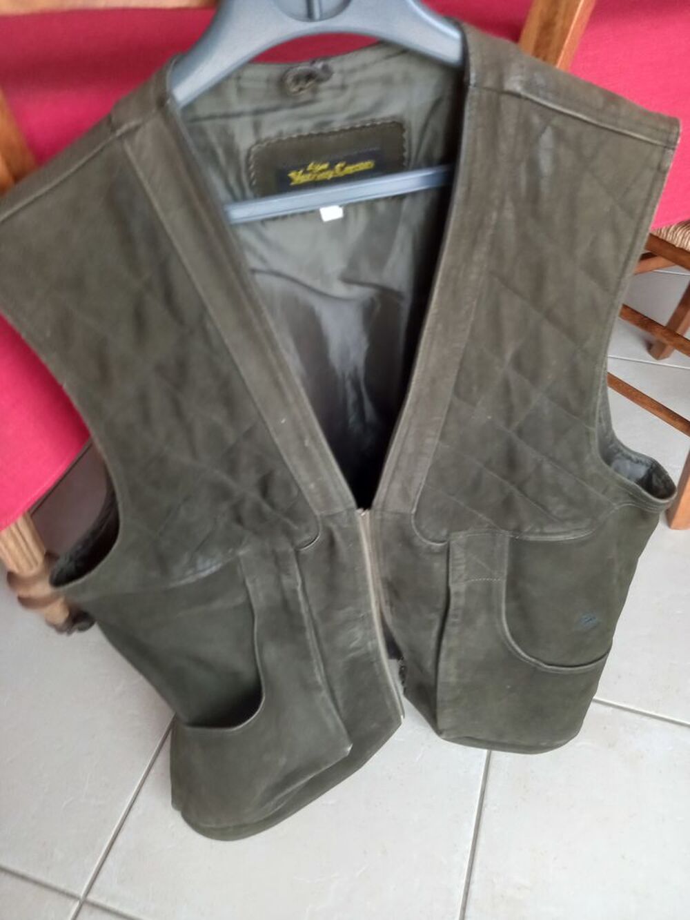 Veste en cuir Vêtements