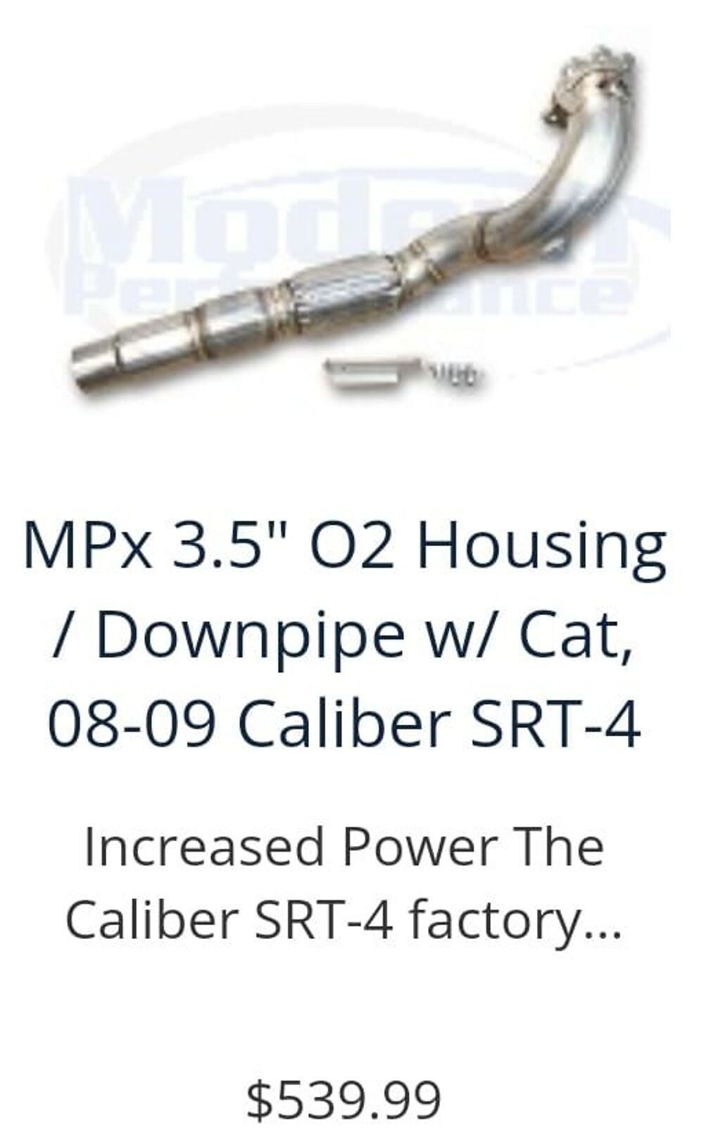 Caliber 2.4 SRT4 2008 occasion 83830 Bargemon