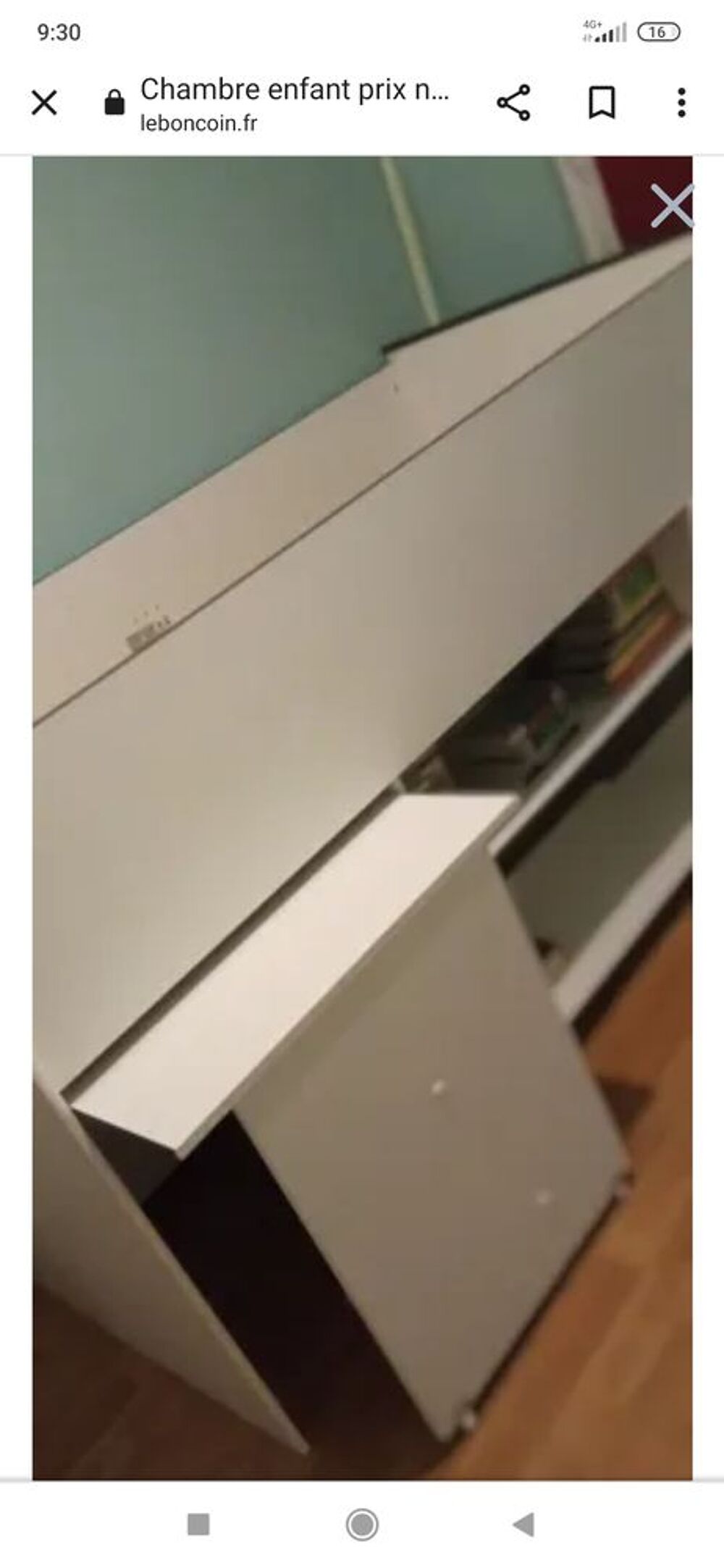 Chambre enfant compl&egrave;te Meubles