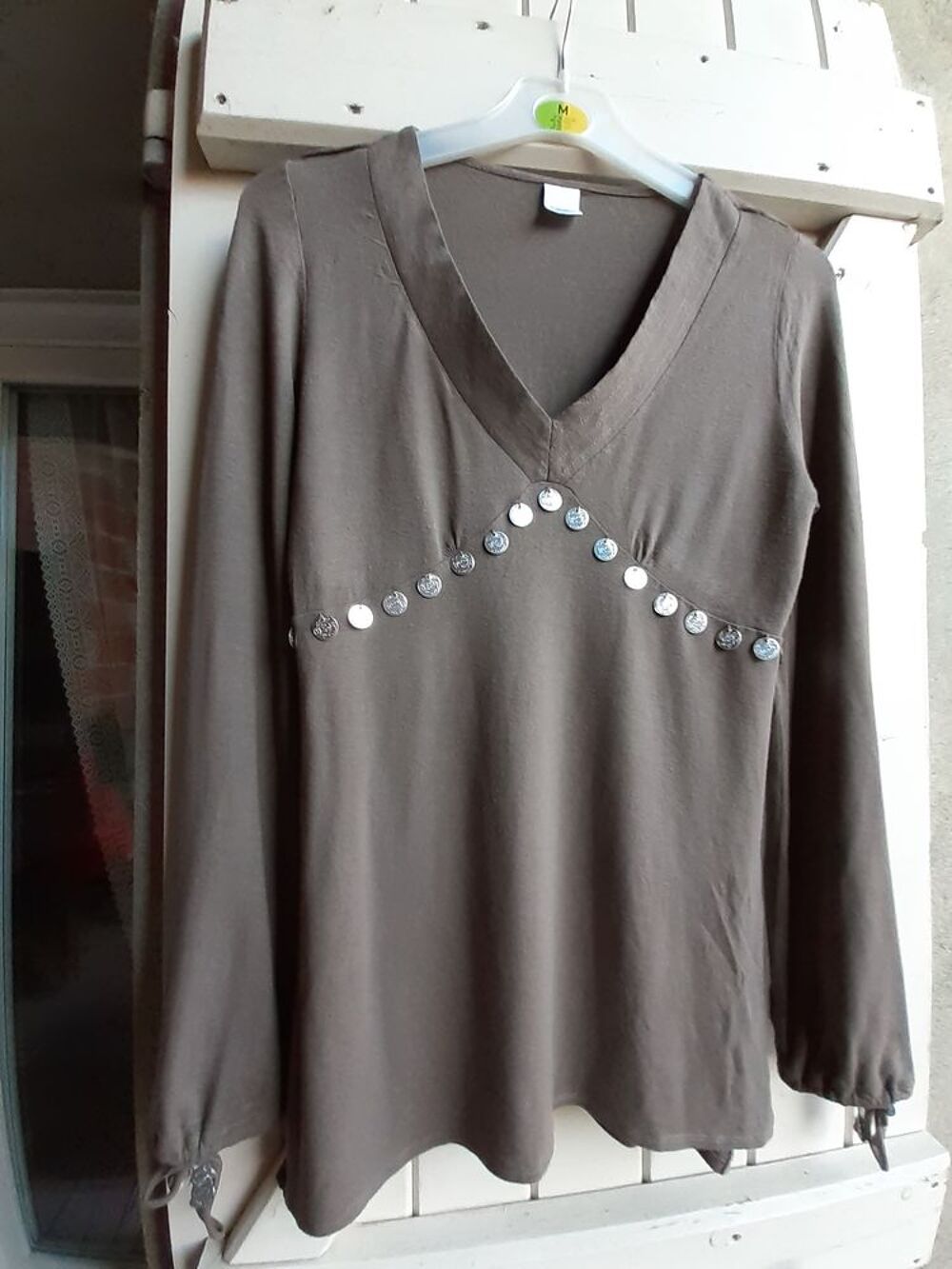 Tee-shirt femme Cama&iuml;eu taille 2 Vêtements