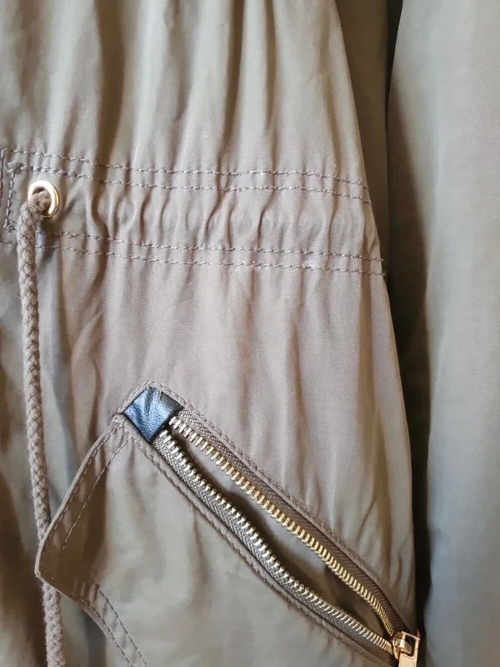Manteau Parka Mango khaki Taille M Vêtements