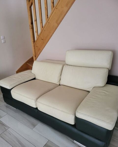 Canap cuir 2 places 550 Champigny-sur-Marne (94)