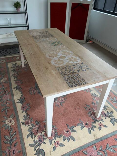 Table �  manger Maisons du Monde 180�-85 cm �  tr�s bon �tat 249 Neuilly-Plaisance (93)