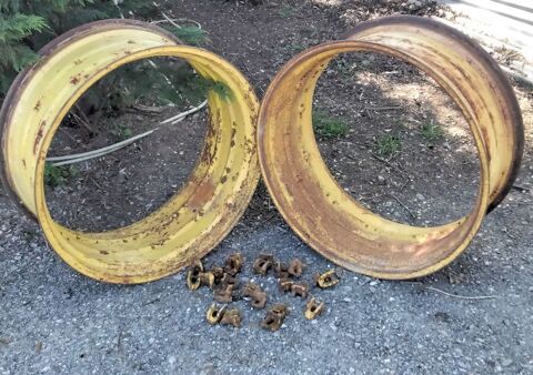 Jantes 16 x 9 x 34 de tracteur John  Deere  3020 100 Clion (36)