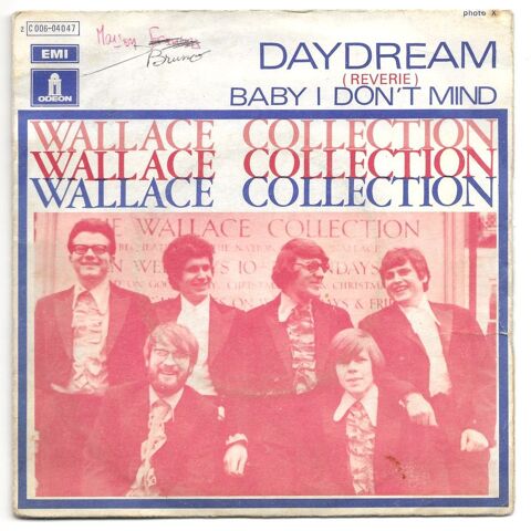 WALLACE COLLECTION -45t- DAYDREAM (RVERIE) - Fr. BIEM 1969 3 Tourcoing (59)