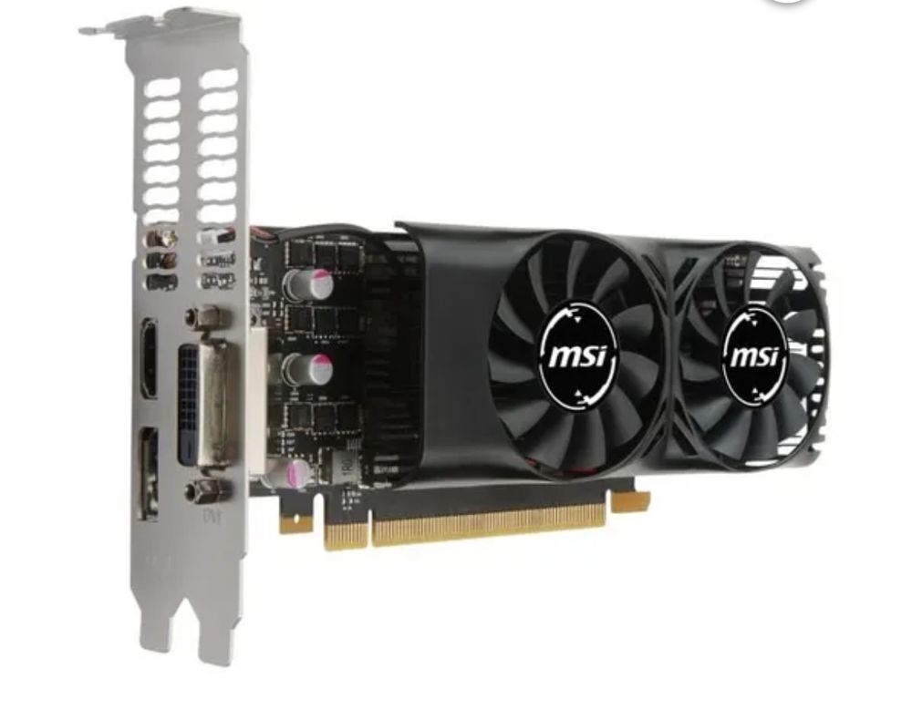 Carte Graphique - MSI / NVIDIA - GTX 1050Ti 4GT LP OC - 4Go Matériel informatique