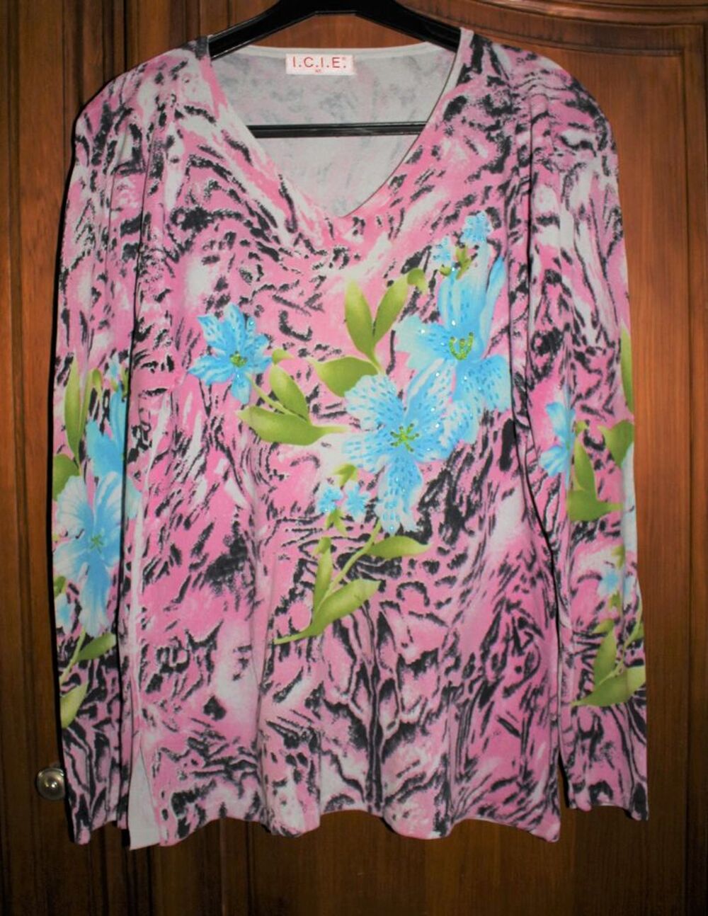 #Haut pull ICIE taille M (38/40) Vêtements