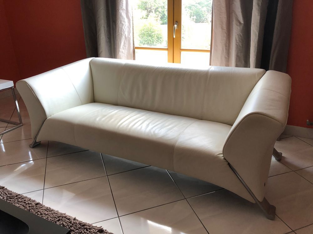 Canap&eacute; cuir Rolf Benz 210 cm Meubles