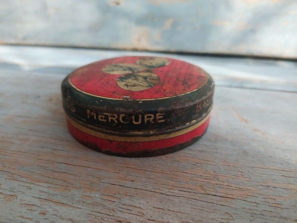 Boite Publicitaire Optatus Baume Animaux L'&Icirc;le-d'Elle 1920 