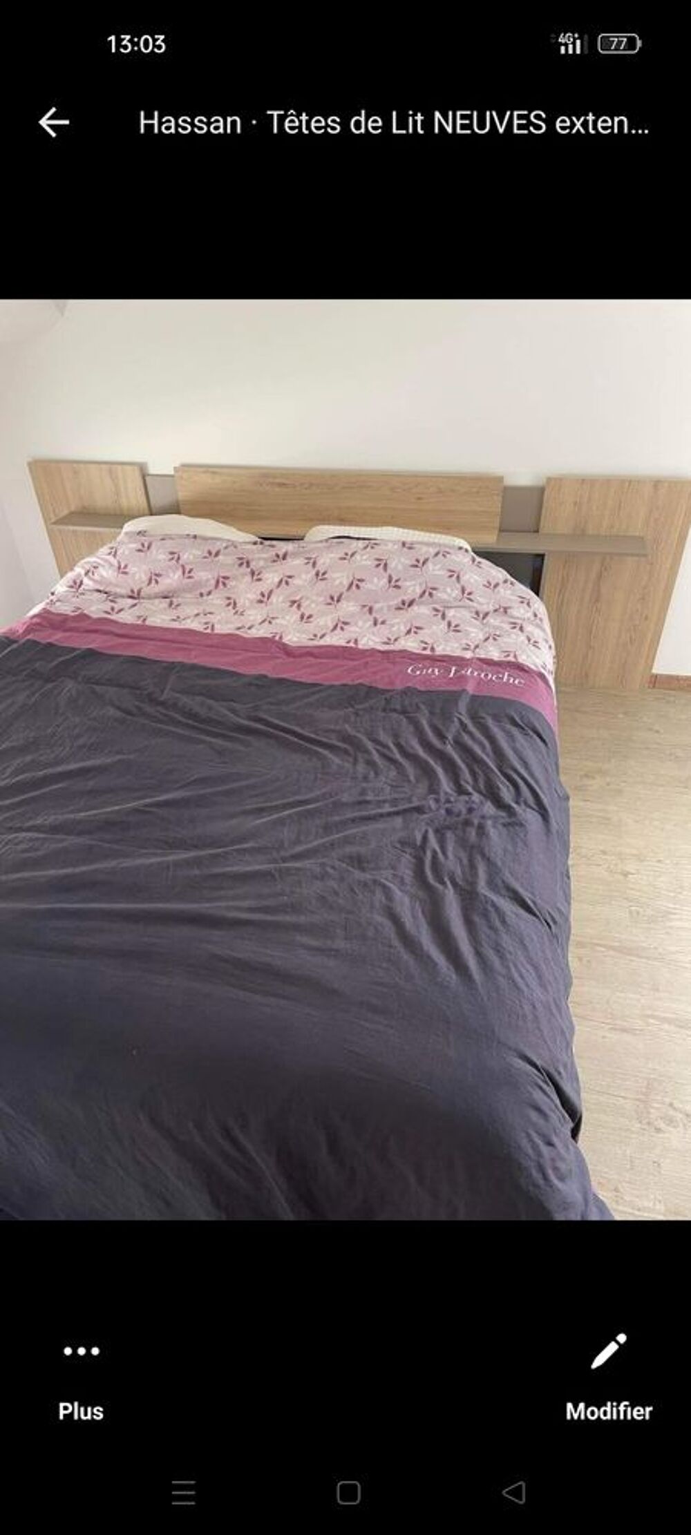 T&ecirc;te de Lit Extensible NEUVE (encore emball&eacute;e) Meubles
