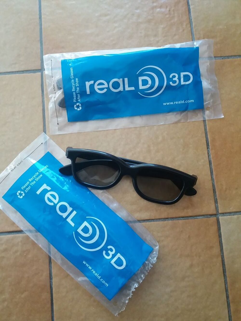 Lunettes 3D Photos/Video/TV