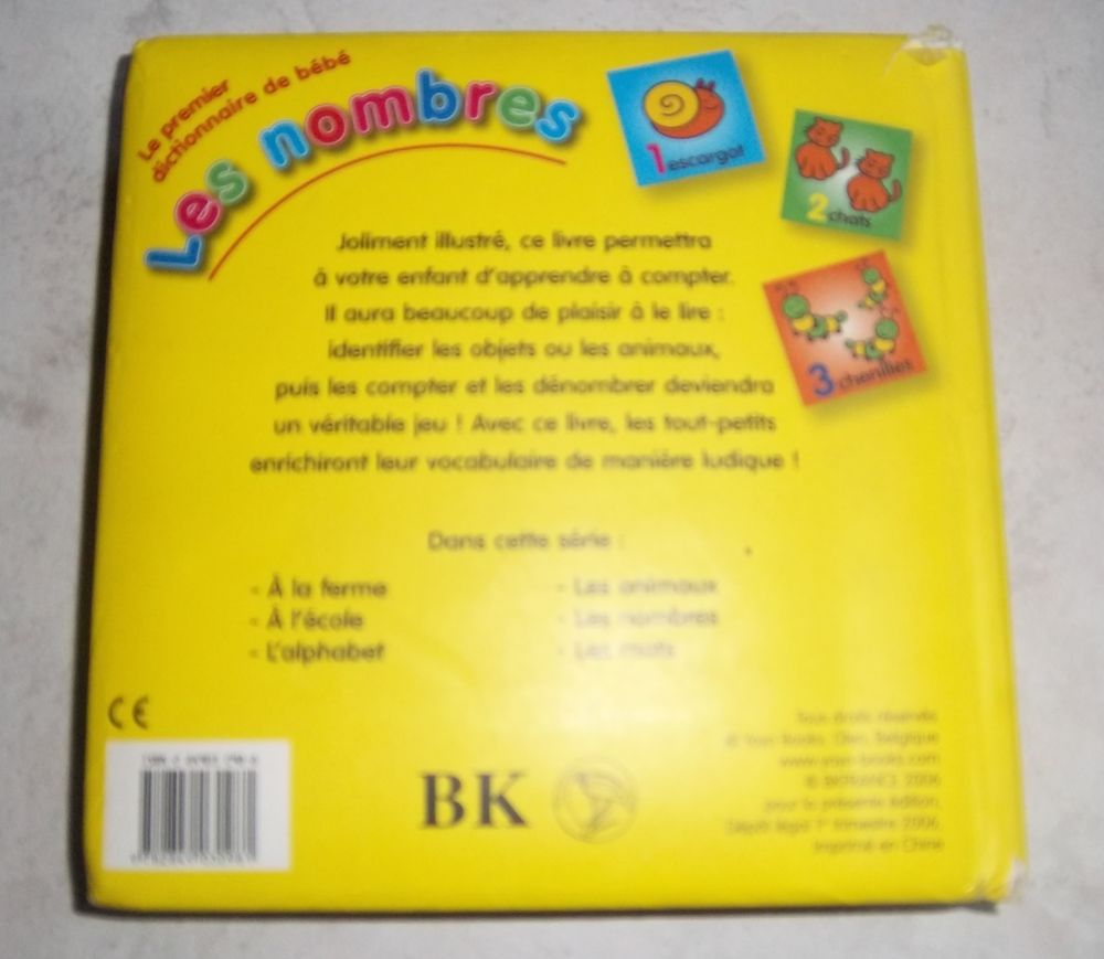 Les nombres dictionnaire de b&eacute;b&eacute; Livres et BD