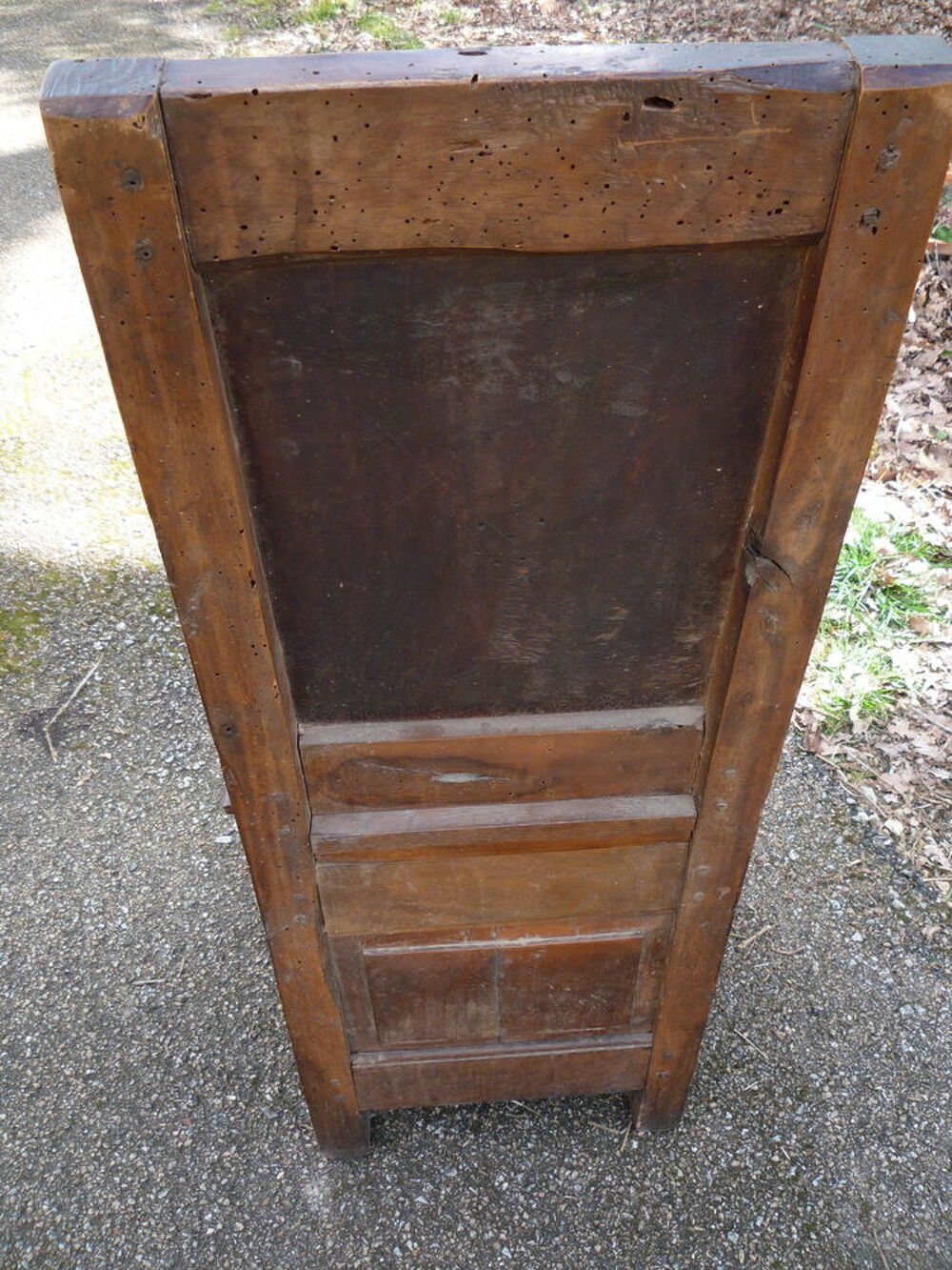 Chaise coffre dite &agrave; sel / XVII s
Meubles