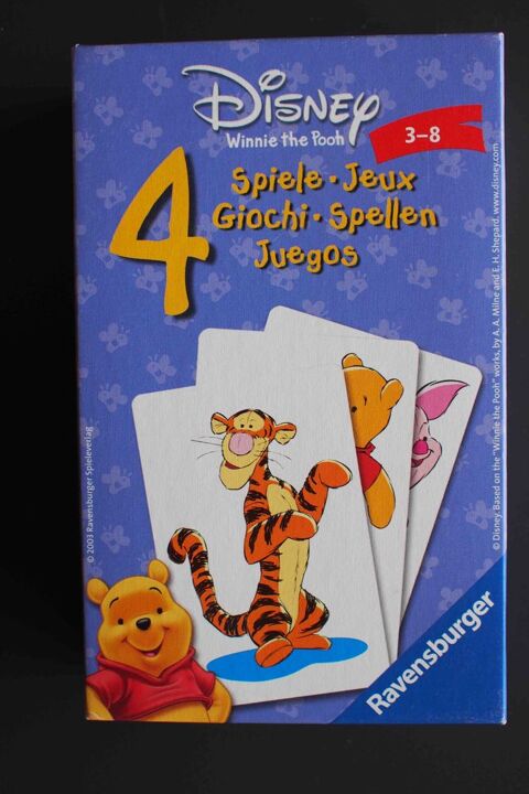 4 JEUX DE CARTES -Ravensburger 3 Rennes (35)
