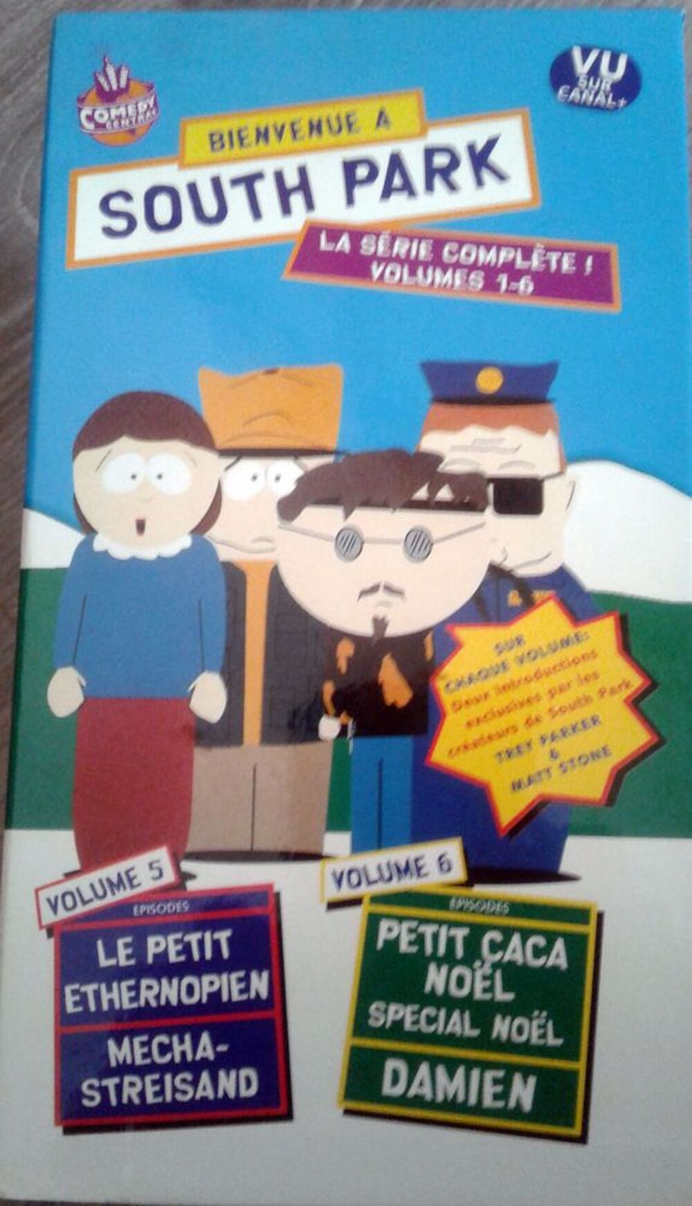 Coffret South Park vol1/2/3/4/5/6 DVD et blu-ray
