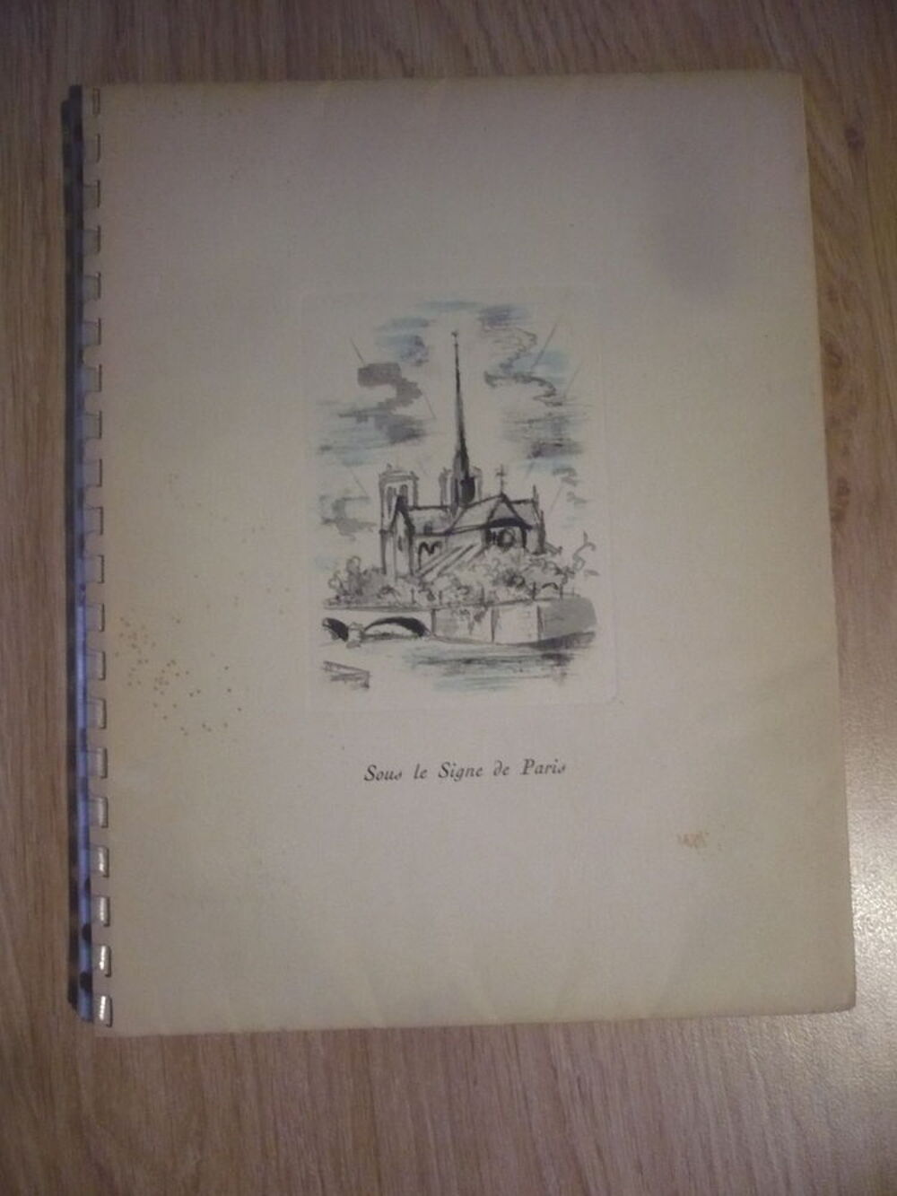 LISTE DES GRANDS VINS 1949. ?SOUS LE SIGNE DE PARIS' 1948 Livres et BD