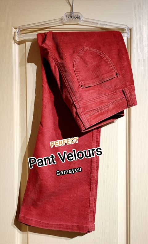 Pantalon Velours Milleraies Rouille 5 Bessenay (69)