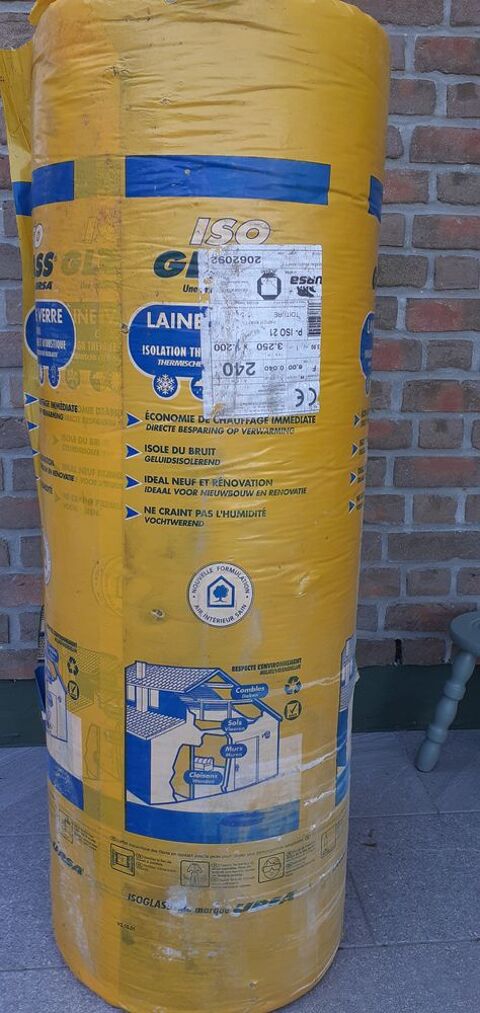 rouleau laine de ver 10 Dainville (62)