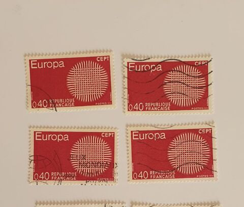Timbre france Europa 1970 - lot 0.24 euro 0 Marseille 9 (13)