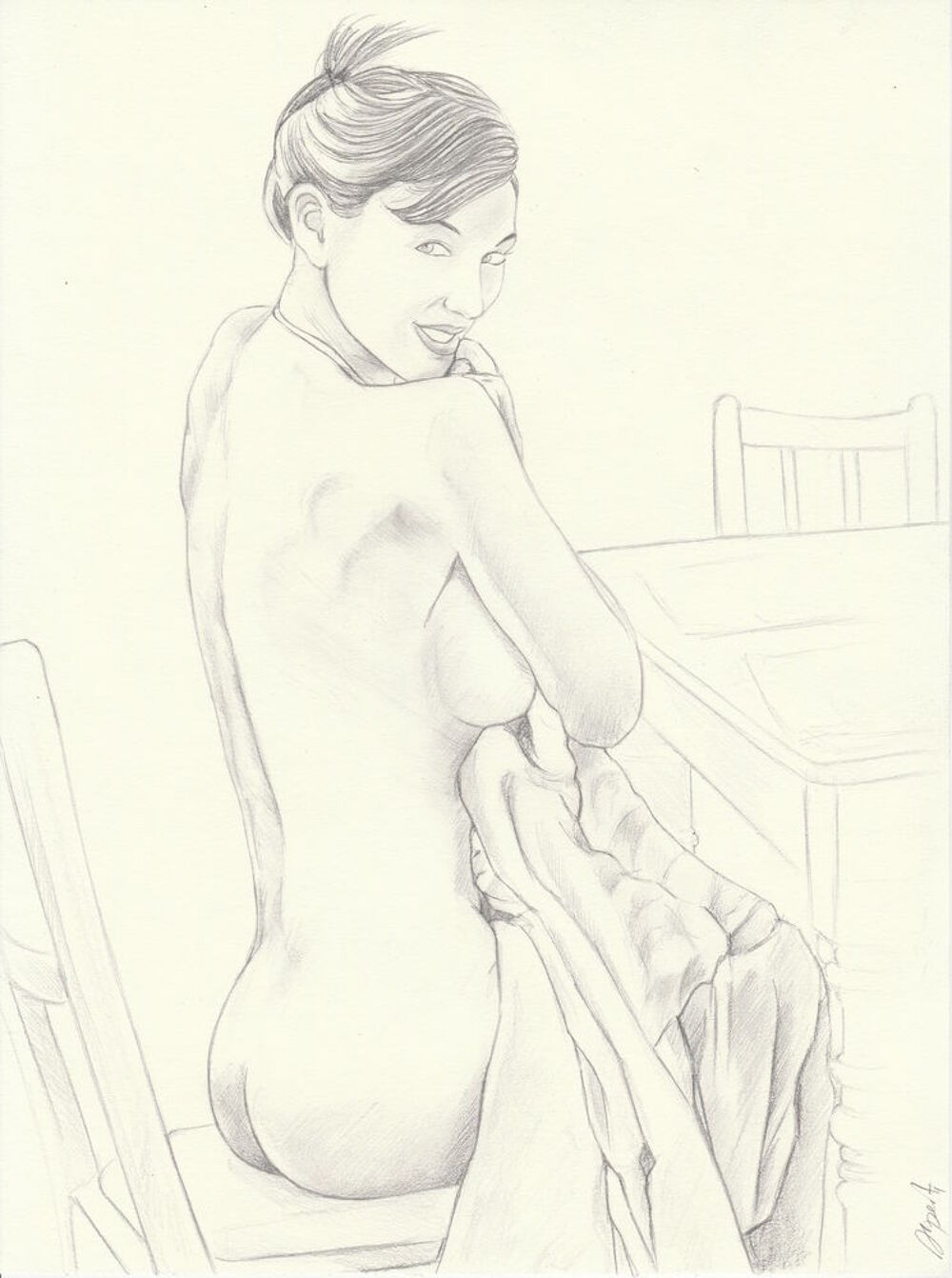 dessin au crayon Décoration